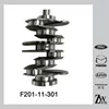 Auto Mazda Engine Crankshaft New Crankshaft For Mazda B2200 Parts F201-11-301B , F201-11-301