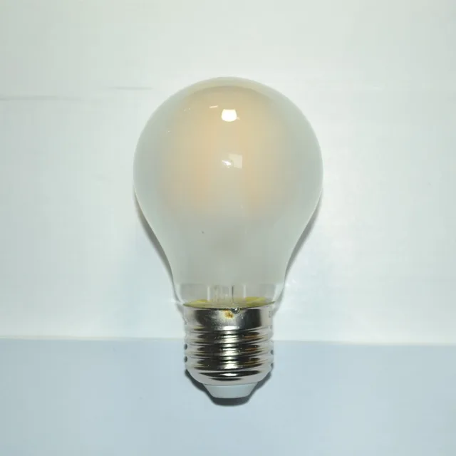 a60 a55 e27 frosted light bulbs led 5w filaments lamp