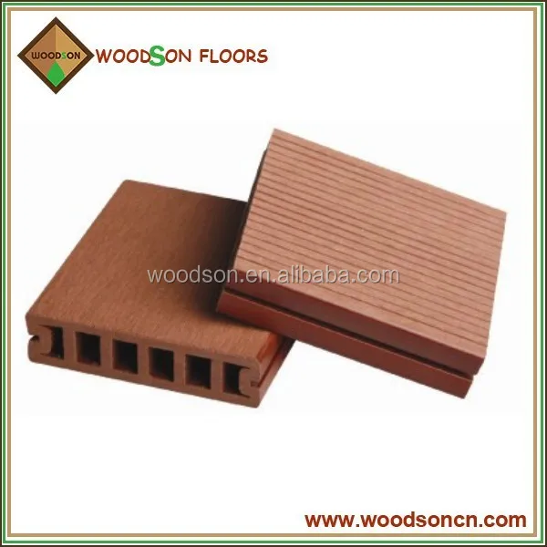 HL Quality Wood And Plastic Composite Hollow WPC Decking