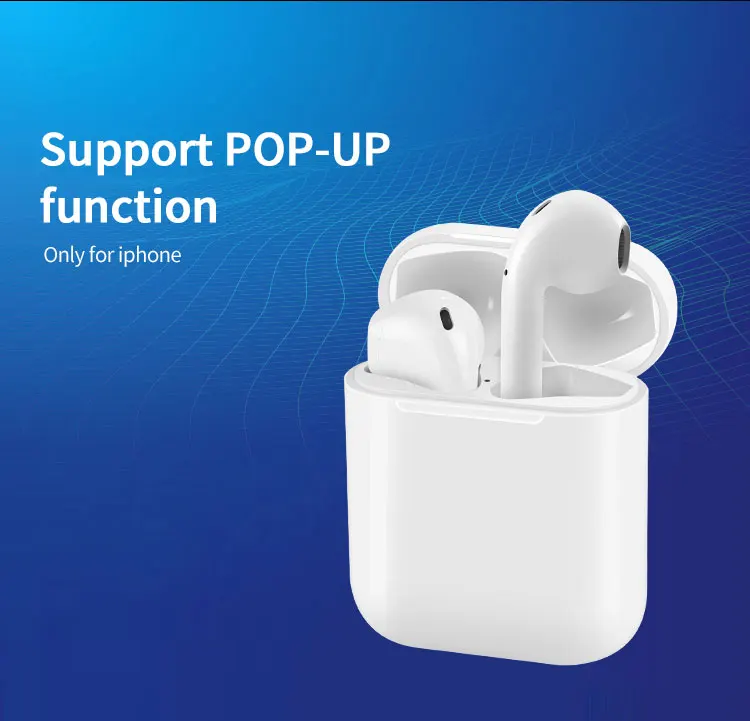 Audifonos Inalambricos tws i12 i24 With Pop-up Features Wireless For Apple Earpods - ANKUX.COM