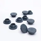 Rubber Stopper Good Quality Upgrading Bromo/chloro Butyl 20mm PET Coated Rubber Stopper for Injection