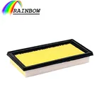 Air Filter for Nissan Low Price Yellow Paper Metal Automobile Air Filter 16546-1HK0A for Nissan