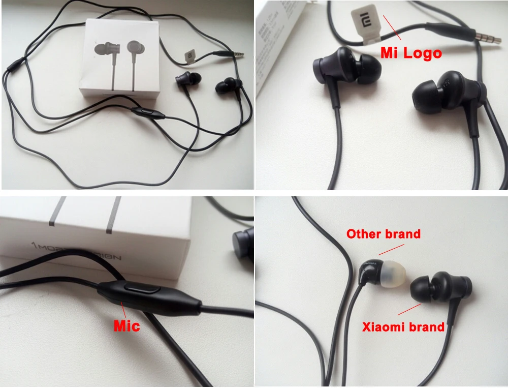 Original Xiaomi Piston Fresh Edition Wired Control Earphone Headphone With Mic - ANKUX.COM
