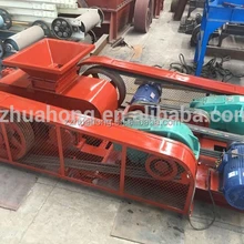 China professional supplier used double roller crusher for crushing granite, stone, limestone sold to Korea