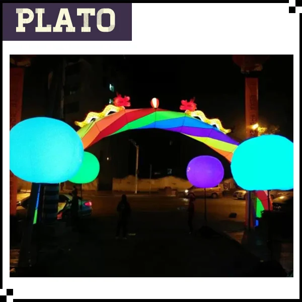 party inflatable stand led light balloon for decoration
