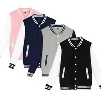Solid color baseball uniform Factory direct wholesale supply men and women autumn and winter baseball uniform cardigan
Solid color baseball uniform Factory direct wholesale supply men and women autumn and winter baseball uniform cardigan