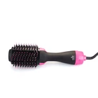 Multi-functional 3-in-1 Salon Negative Ionic hair curling & straightening tools One Step Hair Dryer hot air brush styler