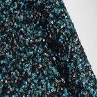 wholesale multicolor sequin lace embroidery fabric