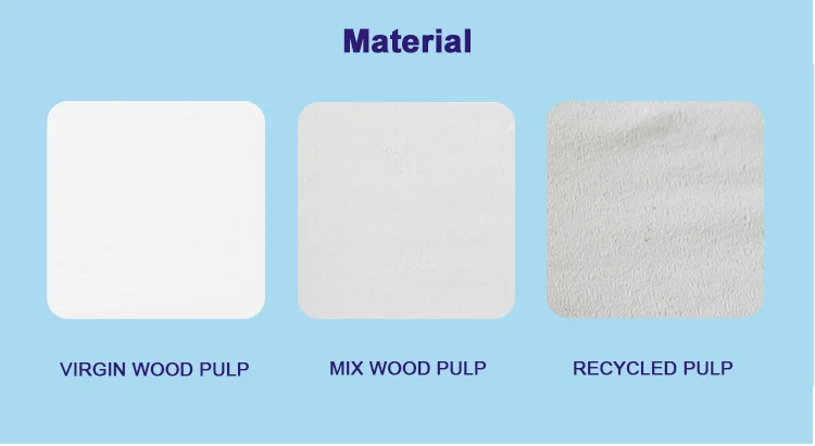 2 ply virgin wood pulp Jumbo roll high quality paper tissue 8 rolls