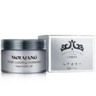 Washable Private Label Hair Clay Strong Hold Mens Hair Clay Long lasting Color Hair Dye Pigment White