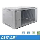 Aucas 6U 9U wall mounted network cabinet Electrical Enclosure IT Server Rack Factory Price