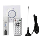 dvb t2 digital hd tv tuner receiver of dvb-t mpeg4 box with FM+SDR function