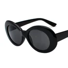 2019 New fashion trendy oval sun glasses men women sunglasses