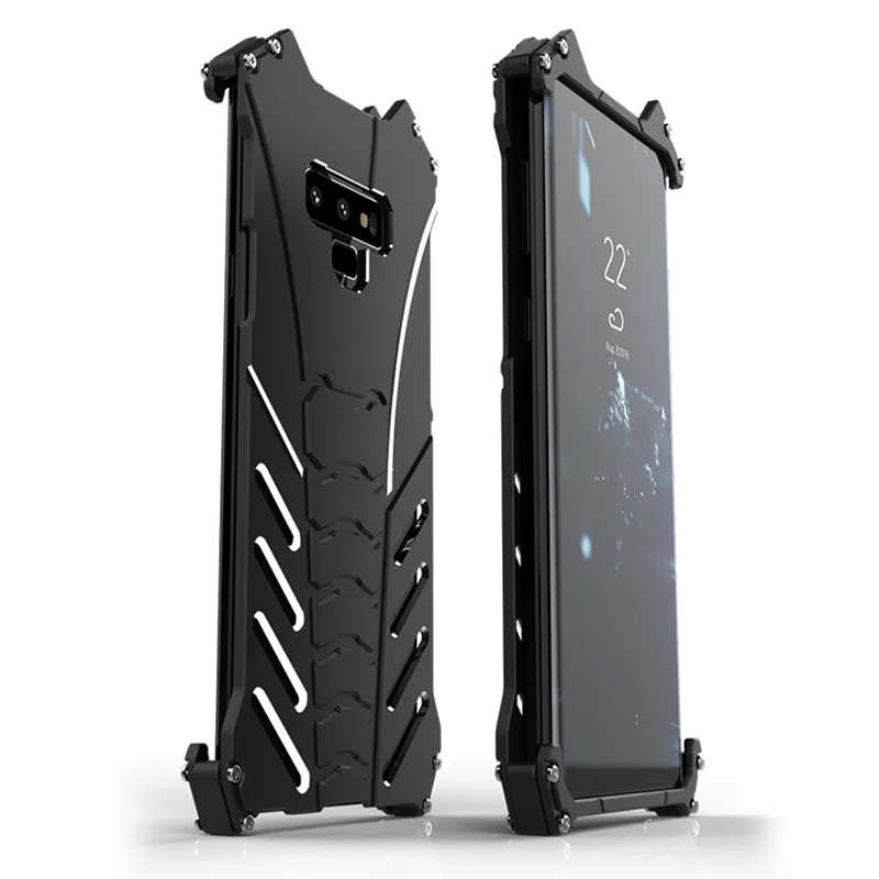 R just R-just Luxury Metal Armor Black Case Metal Bumper Protective Shell phone case For Samsung Galaxy Note 9
R just R-just Luxury Metal Armor Black Case Metal Bumper Protective Shell phone case For Samsung Galaxy Note 9