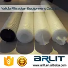 Water Treatment Food Grade Quality Material pp cartridge filter with 0.1/0.5/1 micron