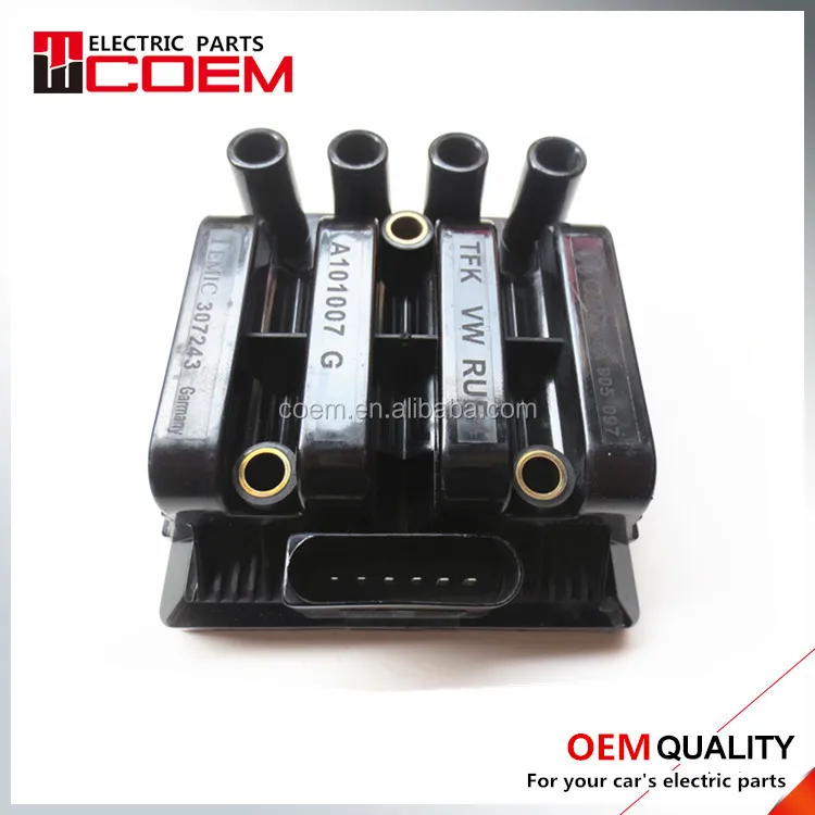 Ignition Coil Pack 06a905097 Set For Vw Beetle Bora Jetta Golf Mk4 2.0