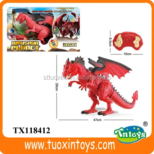 life size remote control dinosaur toy with sound and light