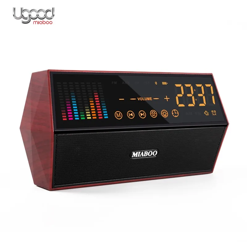 New Arrival 2018 Night Light LED USB FM Color Loudspeakers Portable Box Subwoofer Support TF Wireless Speaker - ANKUX.COM
