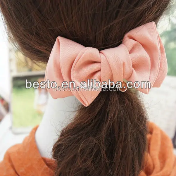 bs 0229 french wholesale hair bow barrette clip using,korean