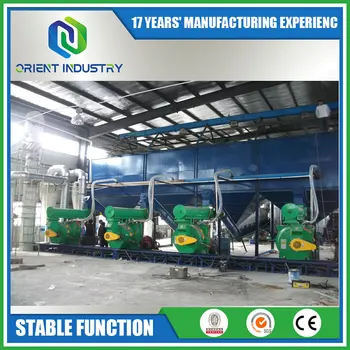 High Efficiency Grass Pellet Machine Manufacturing Plant