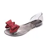 Plastic Shoes Pvc Footwear Woman Slipper Sale High Quality Flat Transparent Lady Jelly Sandal