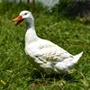 polyresin duck on the farm for yard garden decoration