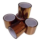 High temperature silicone copper polyimide film adhesive masking tape