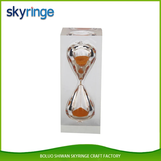 promotion gift acrylic hour glass sand timer