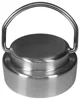 Hood River Stainless Steel Cap Lid Top with Flip Up Carry Handle for Wide Mouth Bottles