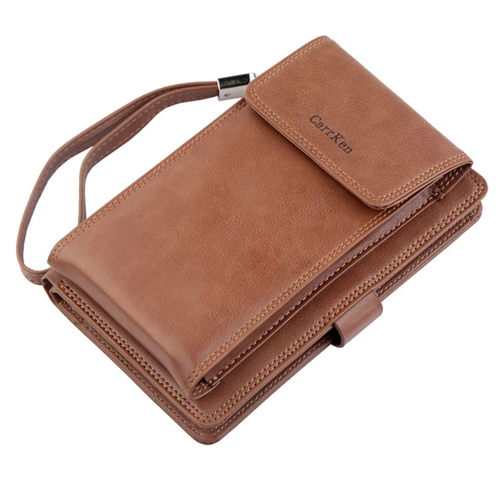 National Multi-functional PU Leather Cell Phone Holder Men's Hand Wallet Gents Purse, 4 colors
National Multi-functional PU Leather Cell Phone Holder Men's Hand Wallet Gents Purse, 4 colors