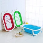 Portable folding baby use indoor bath tub hot shower tub