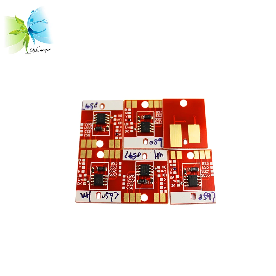 ONE TIME CMYK 1 SET OF CHIPS FOR MIMAKI JV3//JV33//CJV30 PART # ES3