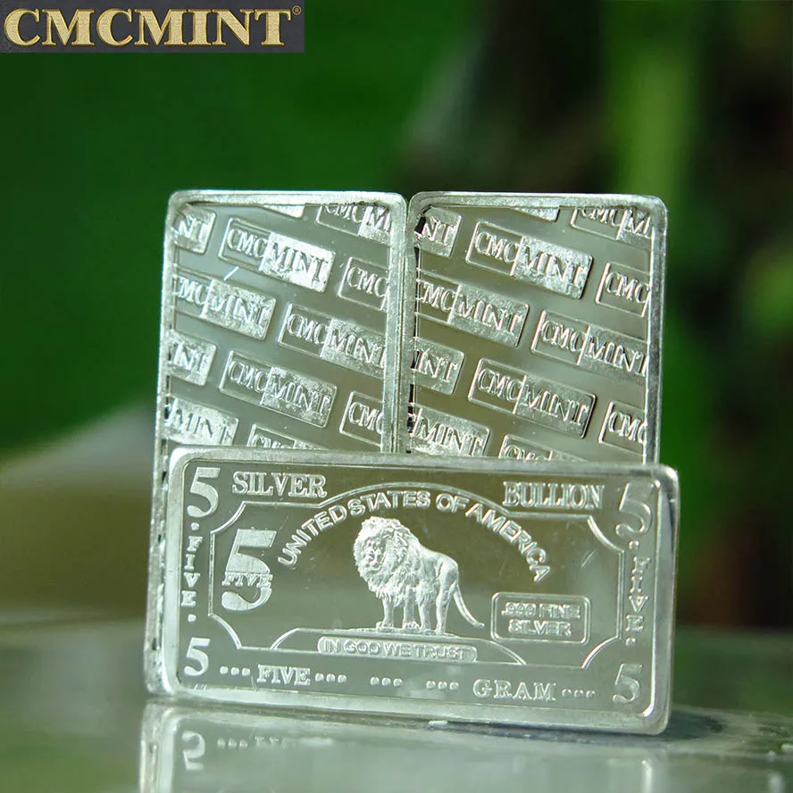 wholesale silver bars 1 gram 999