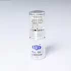 Anti-aging Gold Titanium microneedle beauty derma roller, derma roller glass bottle