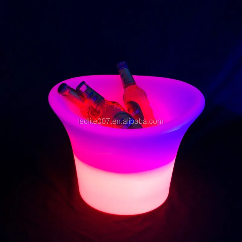 商業ledプラスチック長方形のアイスバケット仕入れ・メーカー・工場