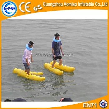 inflatable shoes for walking on water