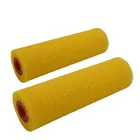 Foam sponge roller refill with big hole pattern paint roller cover