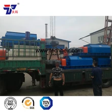 Cement plant limestone double roller crusher