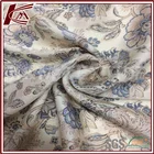Silk Material Flower Pattern Print 100% Silk Glossy Pure Satin Silk Fabric