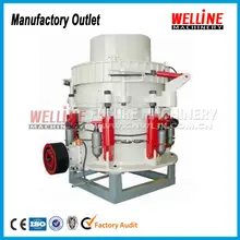 China origine newly designed brand new Hydraulic cone crusher with CE and ISO certificate for sale