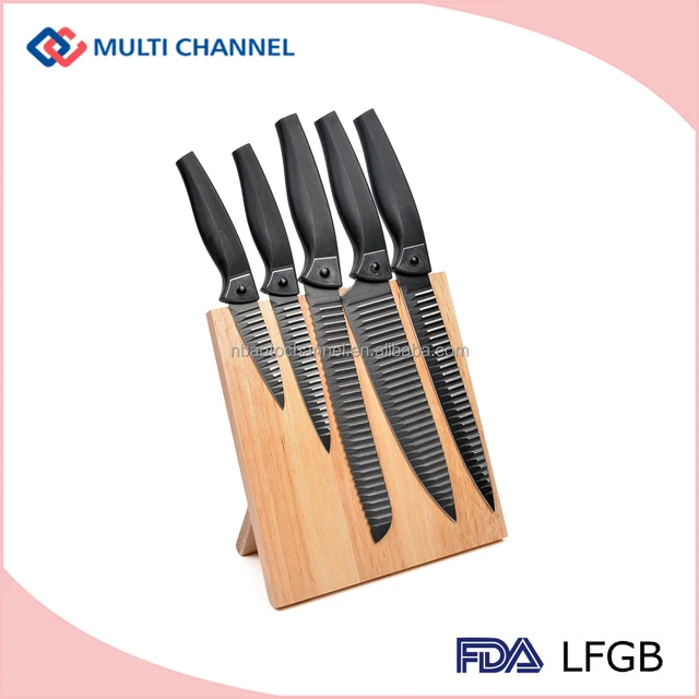 <strong>kitchen</strong> knife with wooden block classic royal kitchen knife set