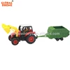 steering wheel remote control toy farm tractor trailers,metal rc excavator