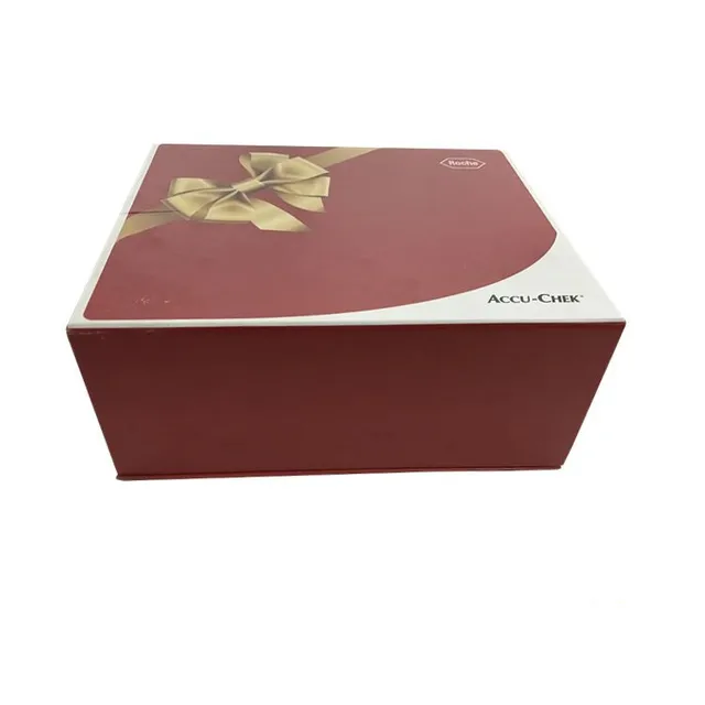 luxury gold foil stamped wedding dress packaging box custom