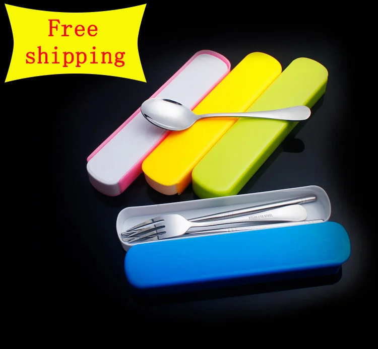 Hot selling portable fork tableware cutlery suit for hiking, Green / pink/ blue/yellow
Hot selling portable fork tableware cutlery suit for hiking, Green / pink/ blue/yellow