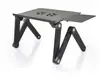 Fashion model best adjustable height tables laptop cooling table tray table