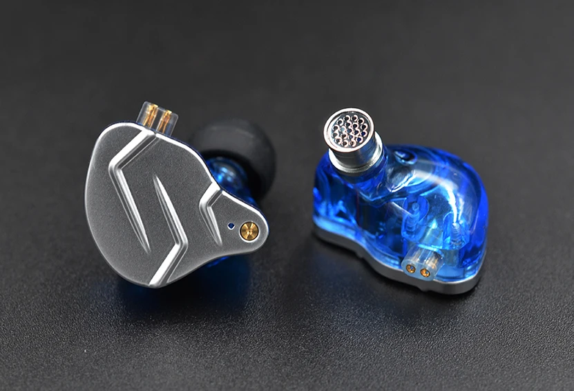 New Listing KZ ZSN Pro 1BA+1DD Hybrid technology HIFI Bass In Ear Metal Monitor Earphones - ANKUX.COM