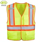 More Pockets Police Safety Traffic Vest