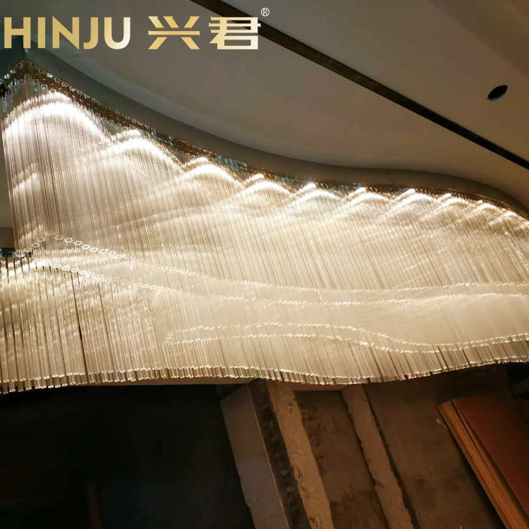 Large crystal hanging european chandelier ceiling lamp led light ceiling light