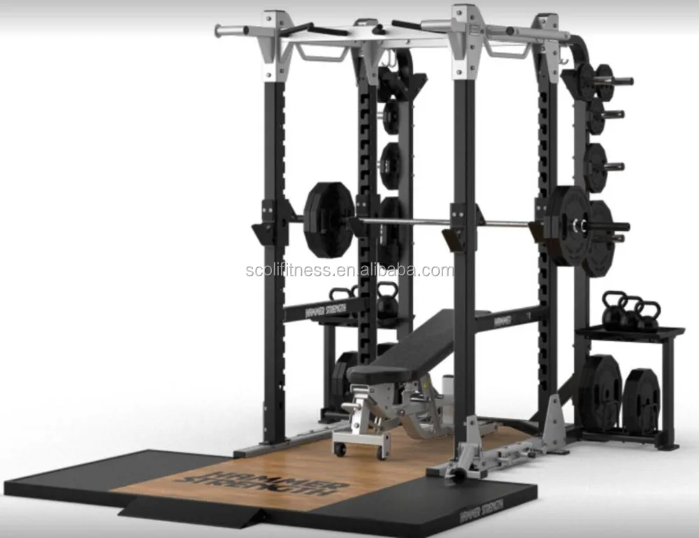 Hammer Strength Hd Elite Half Squat Rack Commercial Gym Fitness