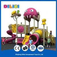 Anti Static Children Entertainment Playground Slide